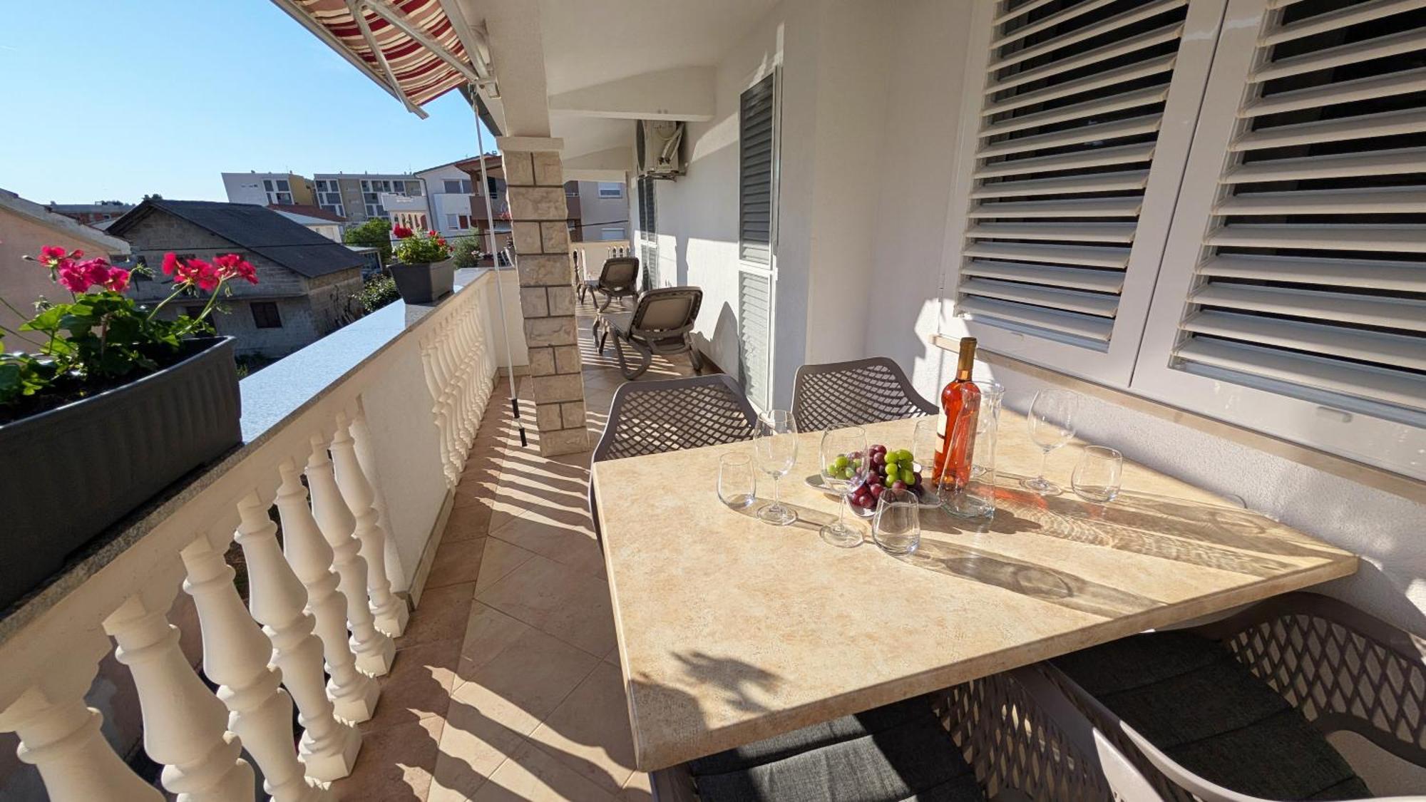 Modern 3Br Apartments In Zadar With Balcony Or Terrace, Free Parking & Ac Exterior foto